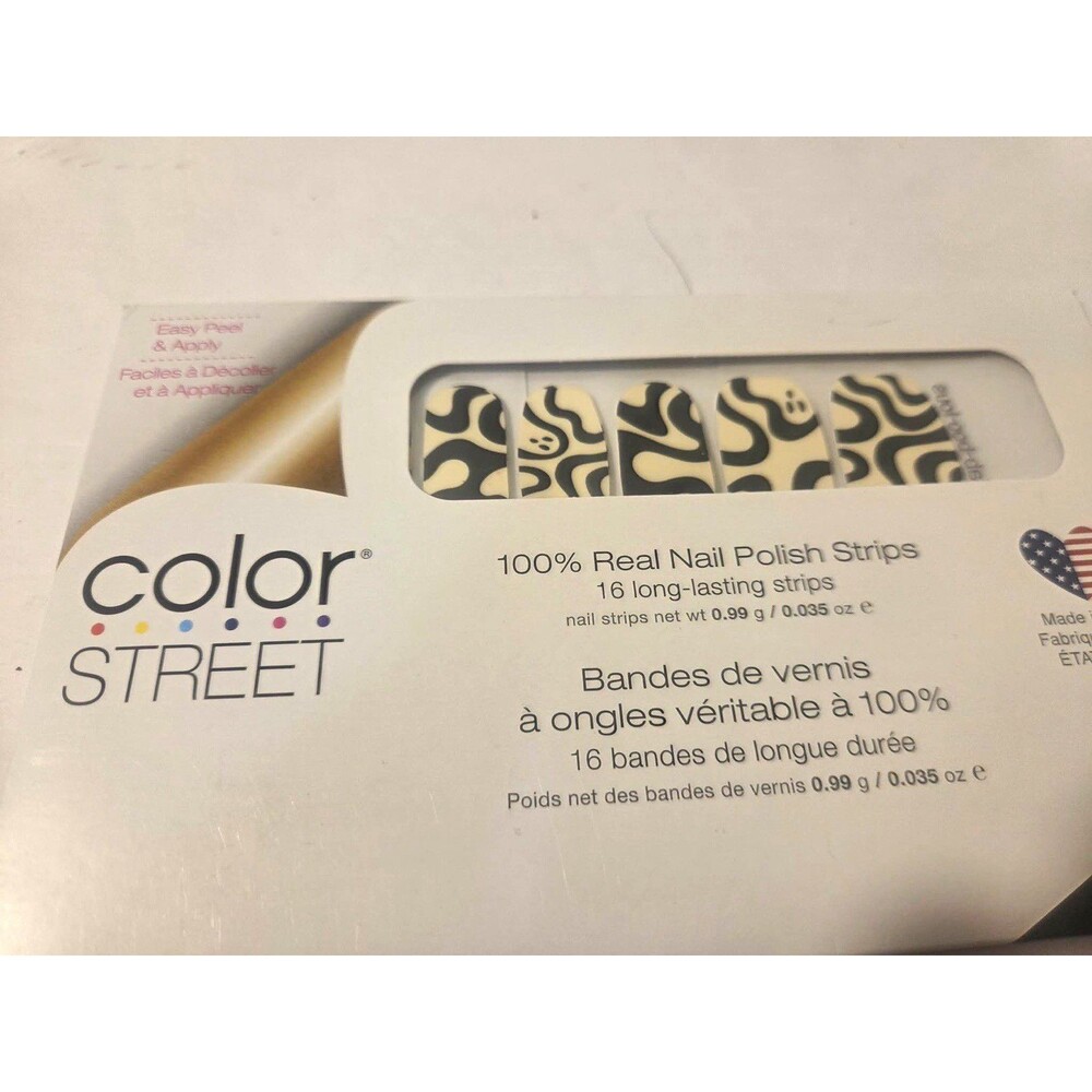Color Street Nail Polish Strips Feeling fab-boo-lous Self-Adhesive Glossy Long